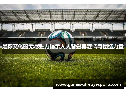 足球文化的无尽魅力揭示人人皆爱其激情与团结力量